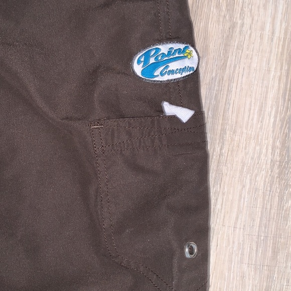 Point Conception brown board shorts - Picture 2 of 4